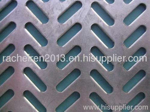 long roun hole perforated plate