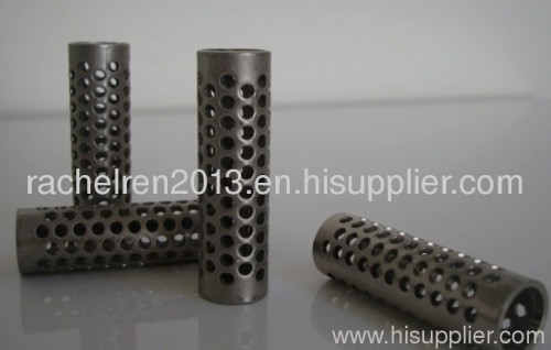 Perforated tube wire mesh