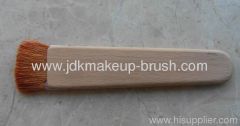 Natural Goat Hair Cosmetic Compact Blush Brush