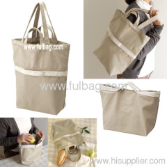 Fulbag supply dual-Purpose Shopping Bag and promotion tote bag