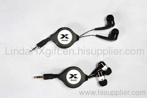 High quality of retratable earphone