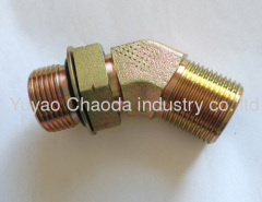 45° ELBOW BSP MALE 60° SEAT/BSP MALE O-RING ADJUSTABLE STUD END