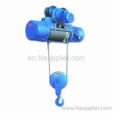 electric wire rope hoist