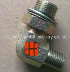 90° ELBOW BSP MALE 60° SEAT /METRIC MALE L-SERIES ISO 6149-3