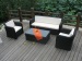 Outdoor wicker furniture sofa set with 4pcs
