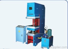 E-type plate vulcanizing machine