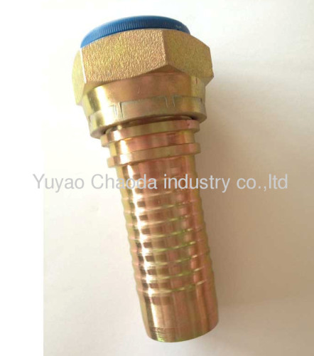 METRIC FEMALE FLAT SEAT HOSE FITTING