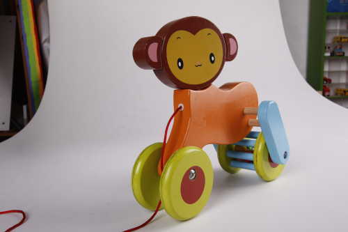 rolling Monkey wooden toys