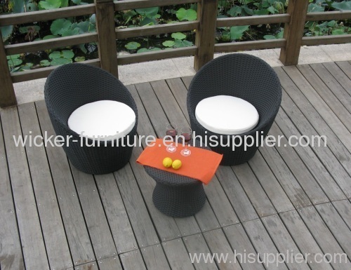 Outdoor furniture leisure wicker chairs