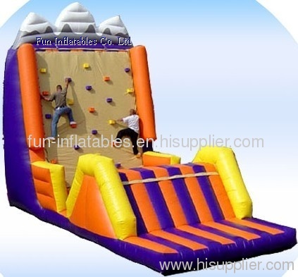 Inflatable climbing wall /inflatable rock climber