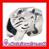 Wholeslae 2013 Newest Designer Sterling Silver european Cat Charm Beads