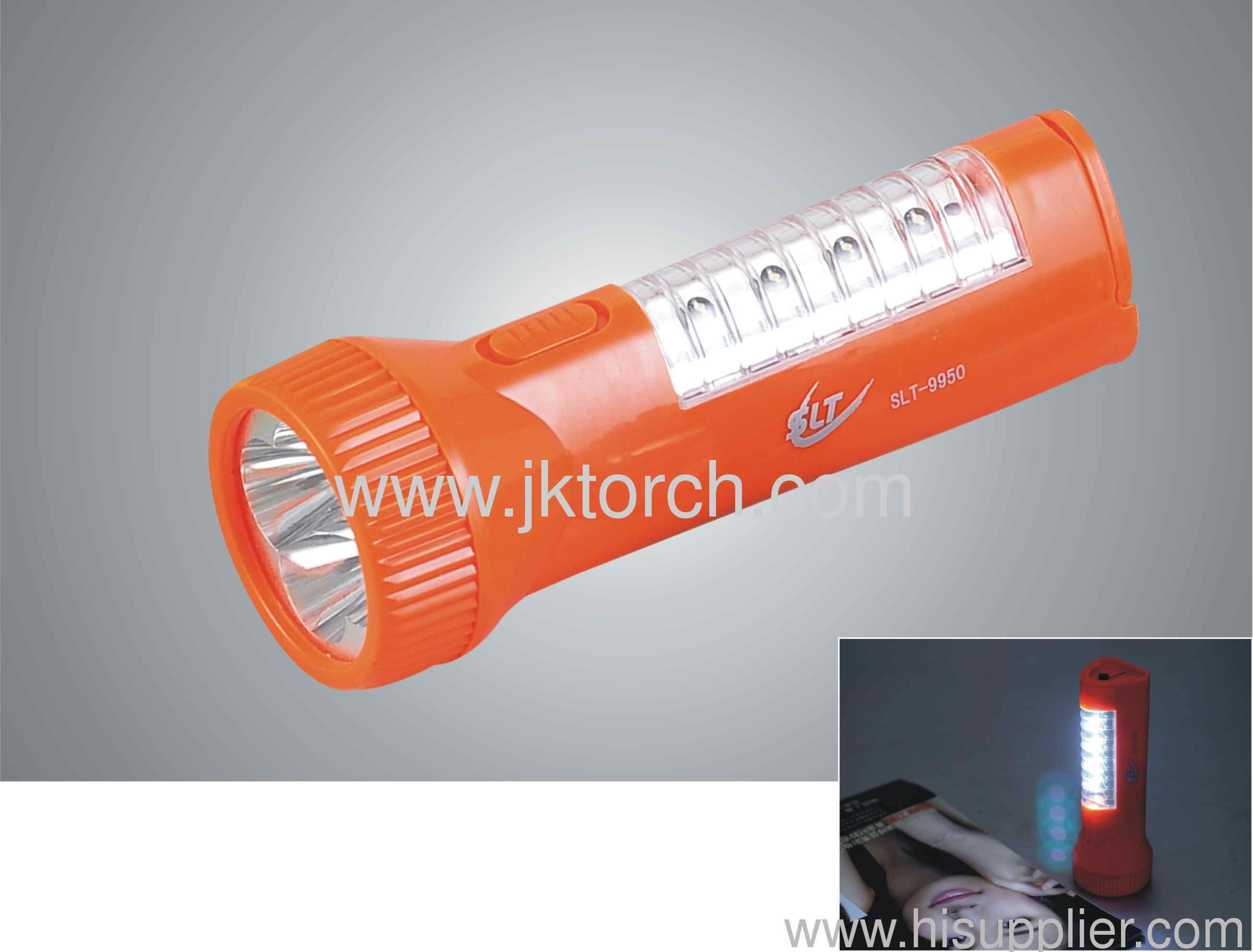 SLT-9950 ABS rechargeable LED torch