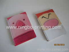 double wires note book
