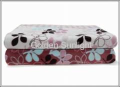 good quality stock Printed Coral Fleece blanket