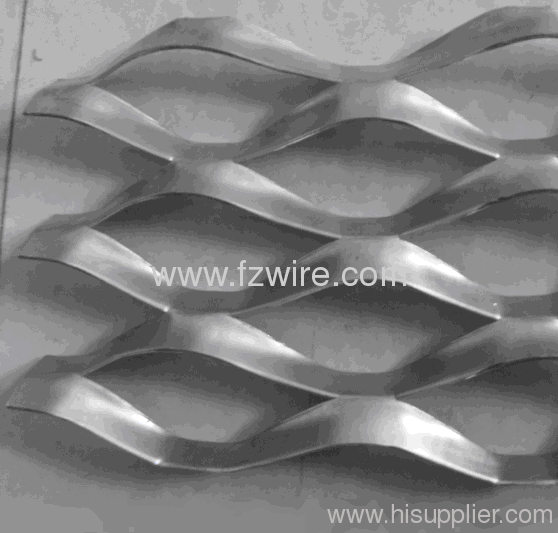 The using of  expanded metal mesh