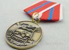 Souvenir Gift Zinc Alloy 3D Custom Awards Medals with Ribbon, Two Sides Die Casting