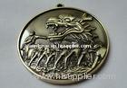 Custom Zinc Alloy / Pewter / Dragon / Brass Boat 3D Die Cast Medals for Souvenir Gift