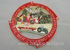 Custom Fiere Die Cast, Die Struck, Stamped Mer Zesamme Karneval medal by Two Tones Plating