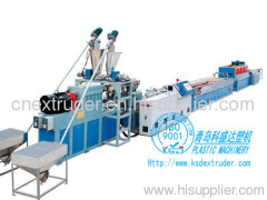 PVC profile extrusion machine| PVC profile production line