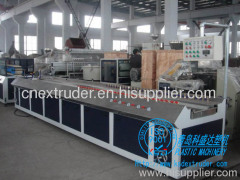 PVC door and window profile extrusion machine