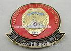 Two Tons Plating 3D Copper / Zinc Alloy / Pewter US Marine Corps Coin for Commemorative, Corps, Club