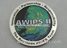 OEM & ODM AWIPS Coin / Zinc Alloy Awards Personalized Coins with Offset Printing, Imitation Cloisonn