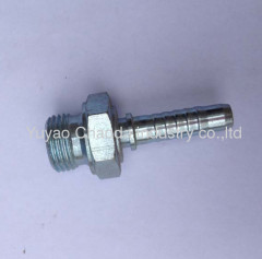 METRIC MALE 24° CONE SEAT L.T. SWAGED HOSE FITTING