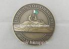 3D Double Sided Barlas Top Orakzai Coin, Personalized Coins with Enamel / Silkscreen / Offset Printi