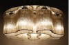 New design glass crystal ceiling light home and hotel