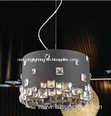 Matt black plated Bed room pendant Light with LED