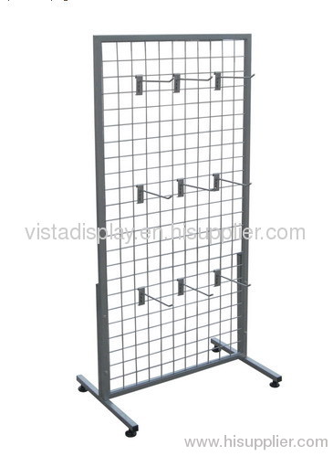 Wire mesh display rack,metal display stand