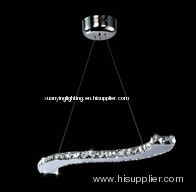 Spanish crystal chandelier modern pendant light