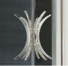 new design LED crystal chandelier pendant light