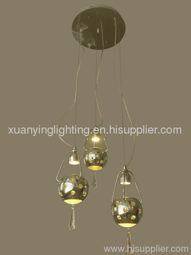 Glass pendant lamp for dinning room