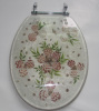 polyresin toilet seat cover seashell toilet seats