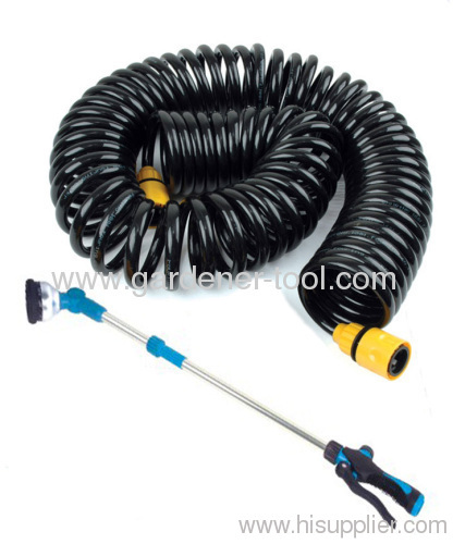 15M Car Wash Hose With Plastic Telescopic Water Lance