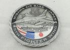 Brass / Zinc Alloy / Pewter Personalized Coins / Air Force Coin with Antique Nickel Plating