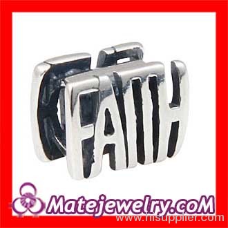 european Sterling Silver Message Beads