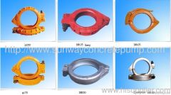 clamp couplings for concrete pump truck from China
