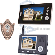 3.5inch wireless video door phone