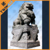 House decorative stone lion statue
