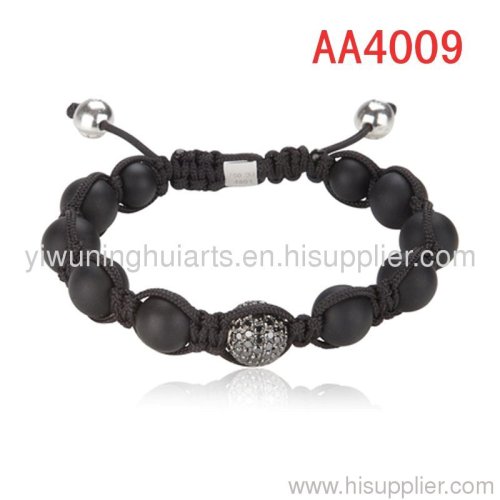 fashion accessory bead shamballa bracelet