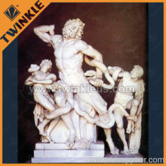 life-size marble stone sculpture