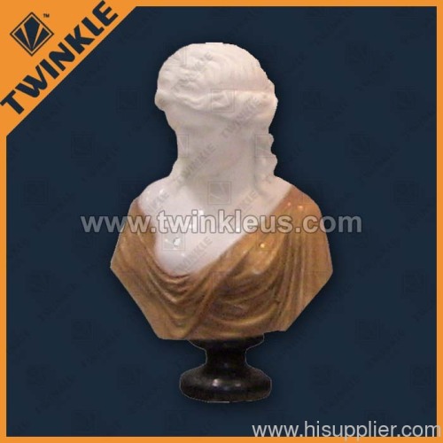 red marble female statue
