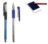 Promotional gel ink pen with stylus top