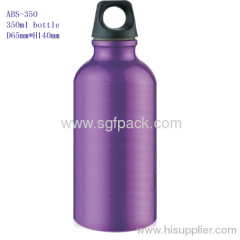 aluminum bottle with bamboo pump