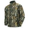 Hunting Camo Functional Soft Shell Hunting Camouflage Jacket, 100% Poly Adjustable Cuffs Hunting Cam