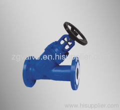 Y-Type Bellows Globe Valve