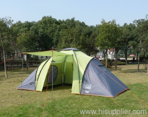 3 rooms family tent