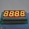 Four-Digit 0.56 inch (14.2mm) Common Anode Ultra Bright Amber 14 pins 7-Segment LED Display